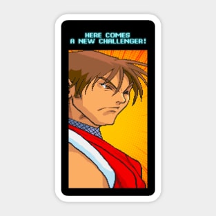 Here Comes A New Challenger - Guy Sticker